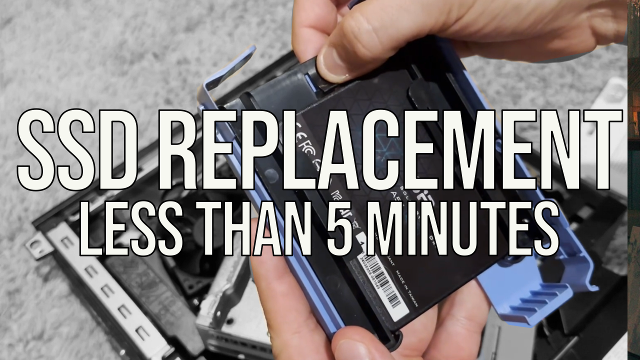 Replacing a Failed SSD in My Dell Optiplex 9020 Homelab Server